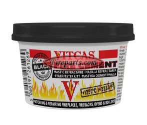 Fire Cement VITCAS 500g | BLACK FIRE CEMENT 